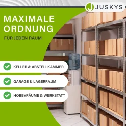 Eckregal Corner Easy 160 x 75 x 40-75 cm