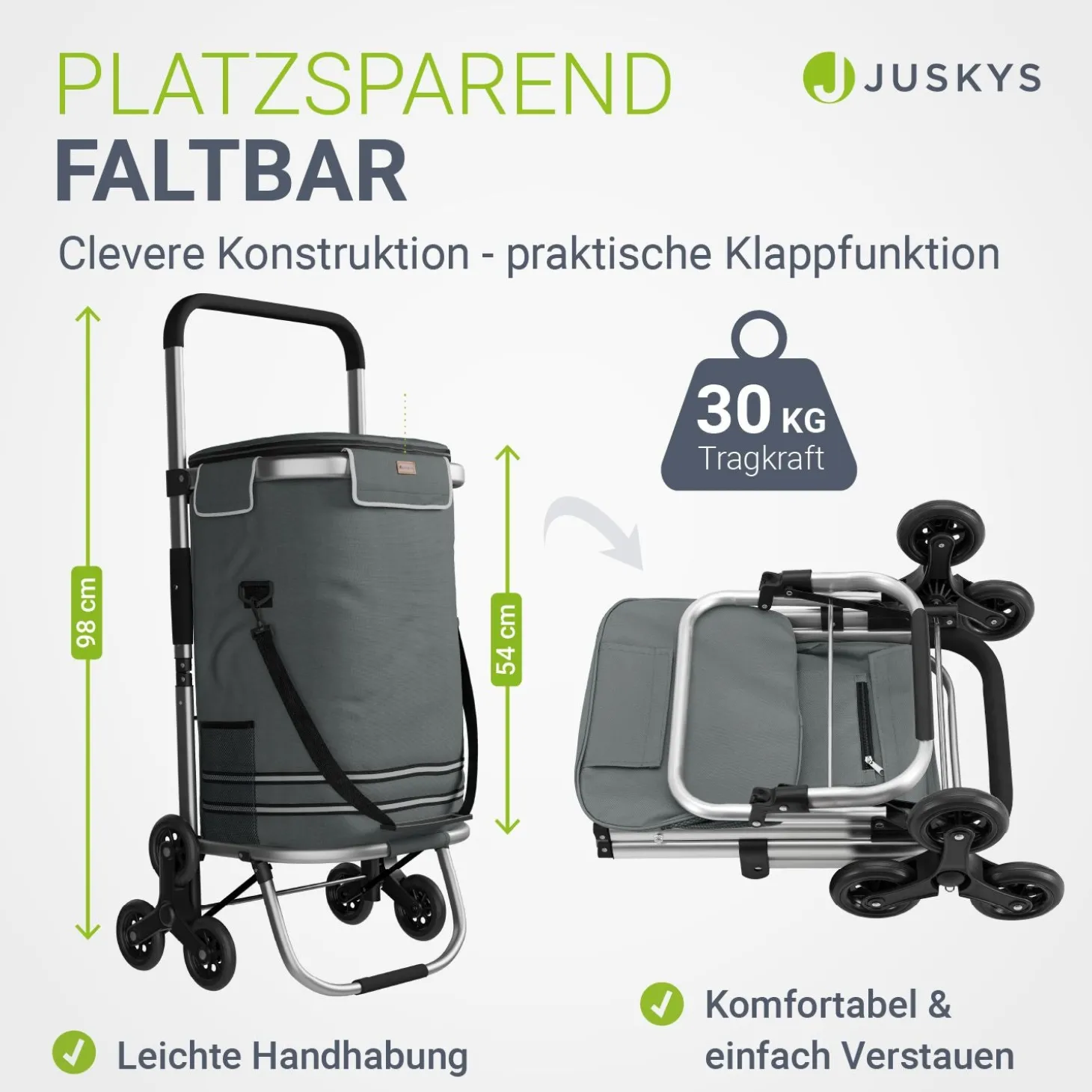 Einkaufstrolley Treppensteiger