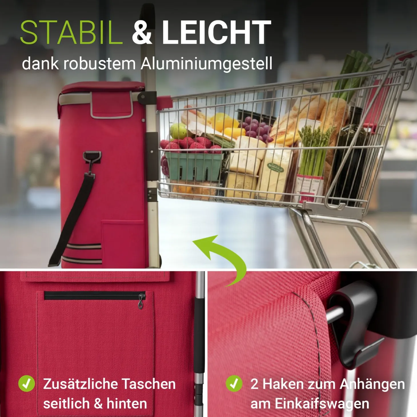 Einkaufstrolley Treppensteiger
