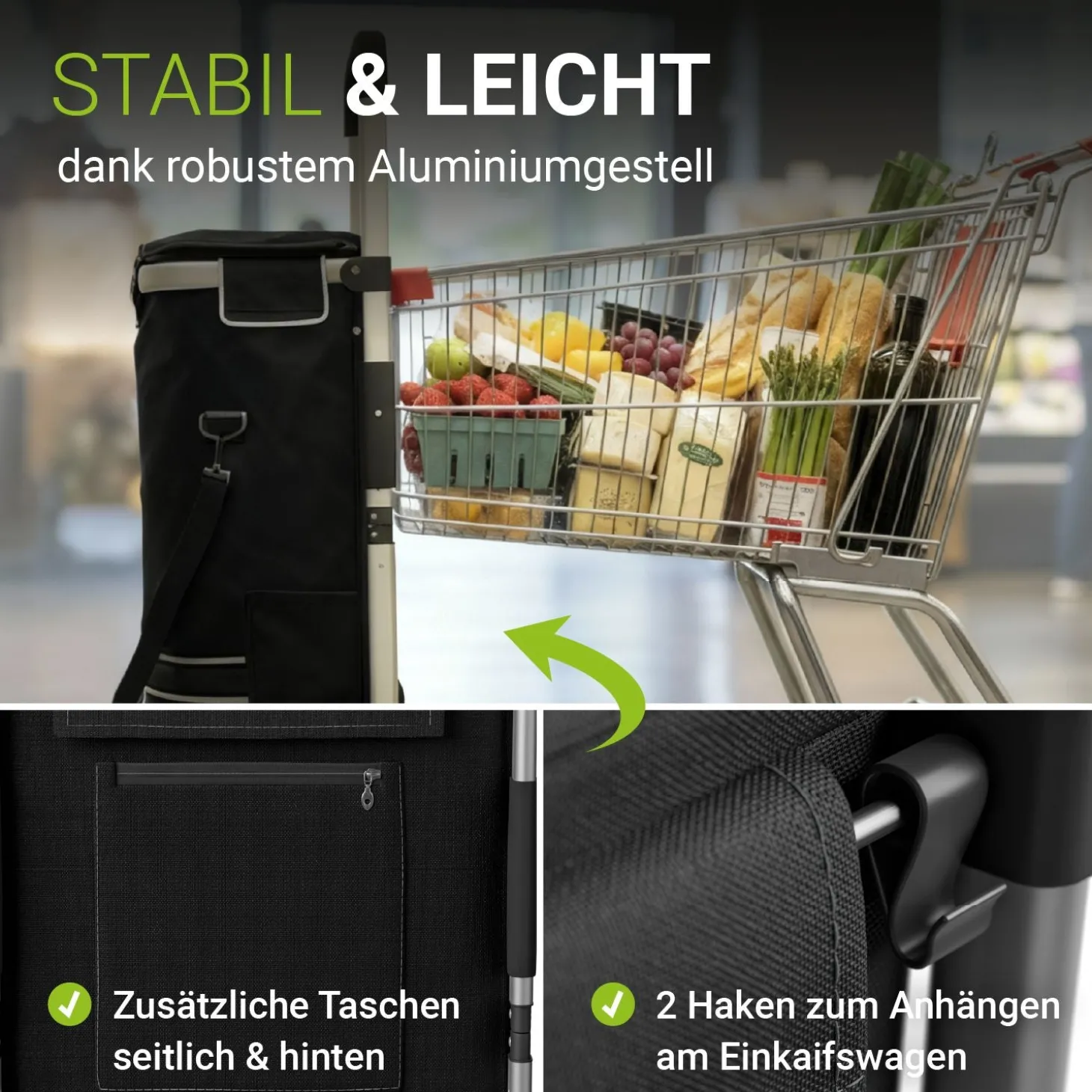 Einkaufstrolley Treppensteiger