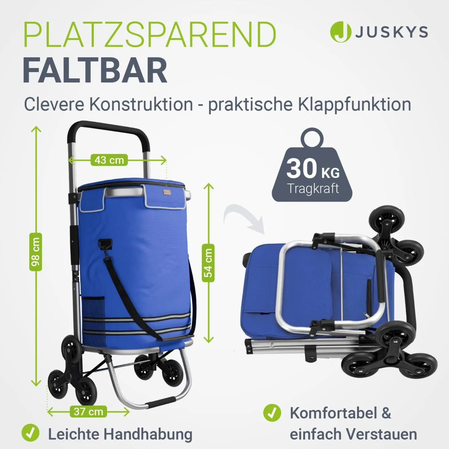 Einkaufstrolley Treppensteiger