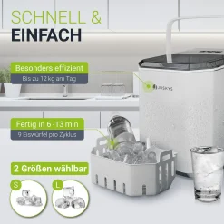 Eiswürfelmaschine mit Selbstreinigung IceOracle