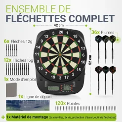 Elektronische Dartscheibe