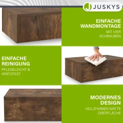 2er Set Nachttisch hängend