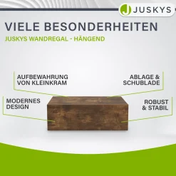 2er Set Nachttisch hängend