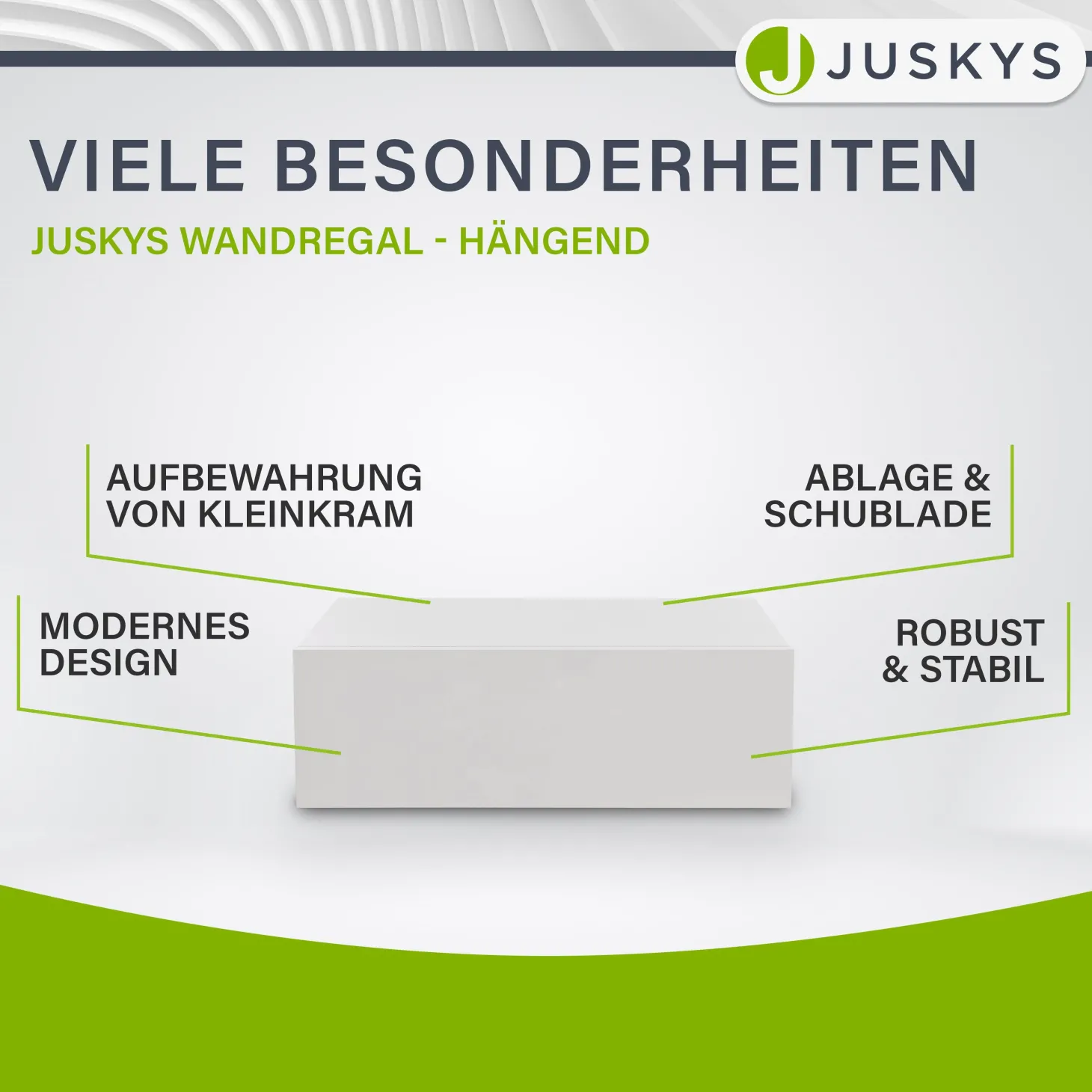 2er Set Nachttisch hängend