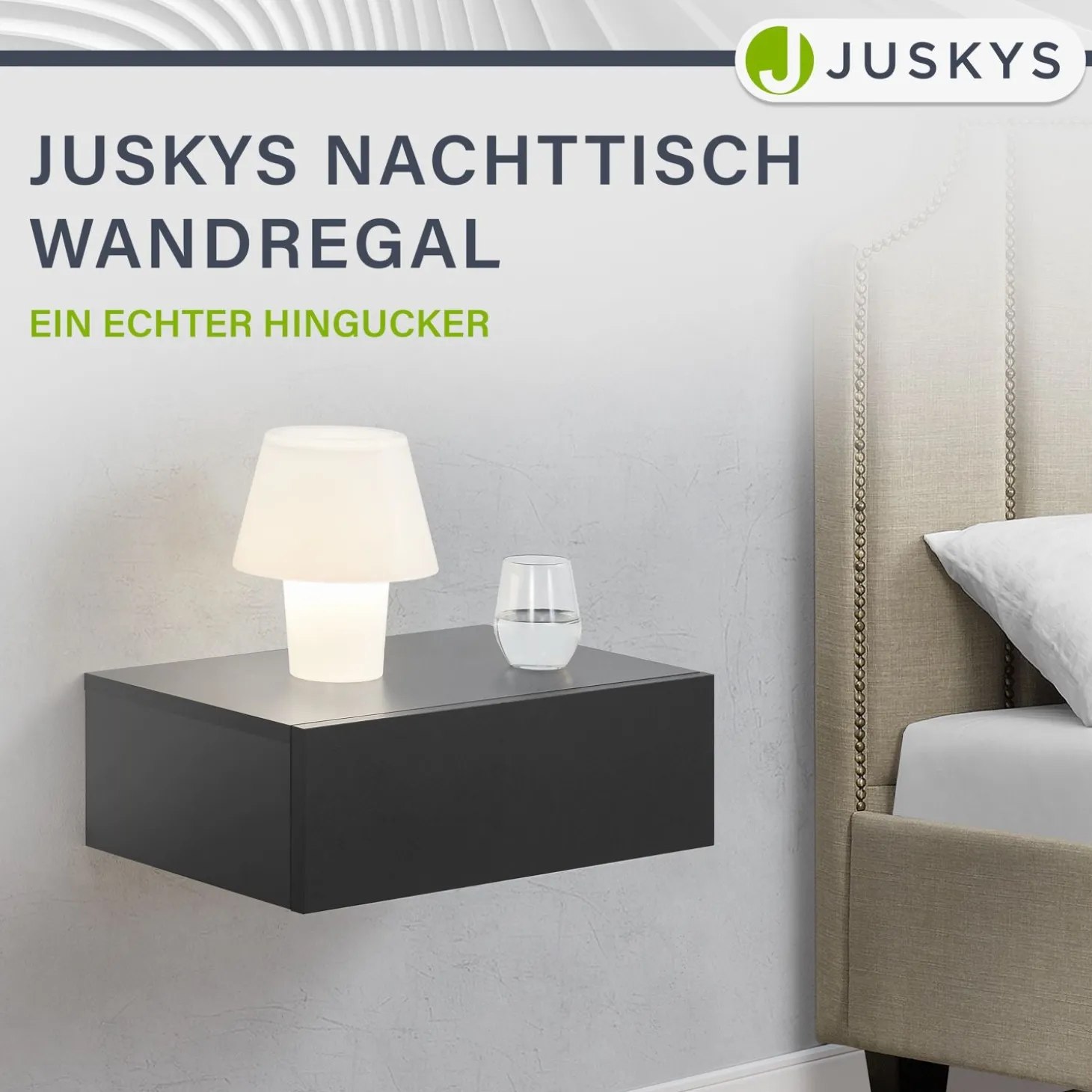 2er Set Nachttisch hängend