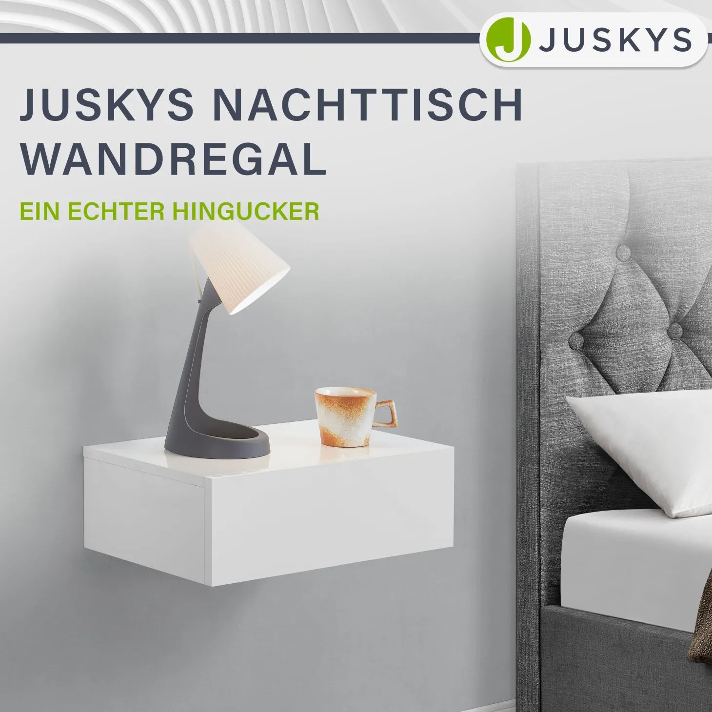 2er Set Nachttisch hängend