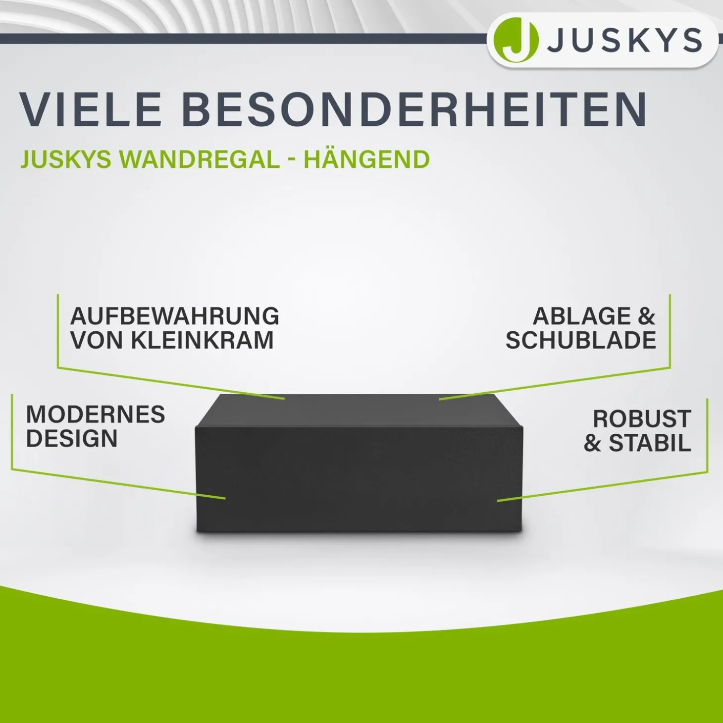 2er Set Nachttisch hängend