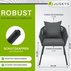 2er-Set Rope Stühle