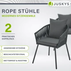 2er-Set Rope Stühle