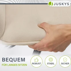 Esszimmerstuhl drehbar mit Samt Clyde