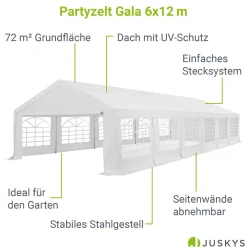 Festzelt Partyzelt Gala