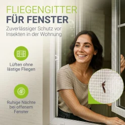 Fliegengitter für Fenster