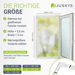 Fliegengitter für Fenster