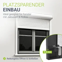 Fliegengitter für Fenster