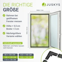 Fliegengitter für Fenster