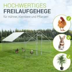 Freilaufgehege HLS25T für Hühner