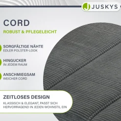 Freischwinger Stuhl Vegas mit Cord