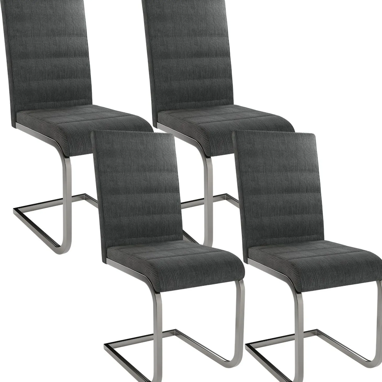 Freischwinger Stuhl Vegas mit Cord