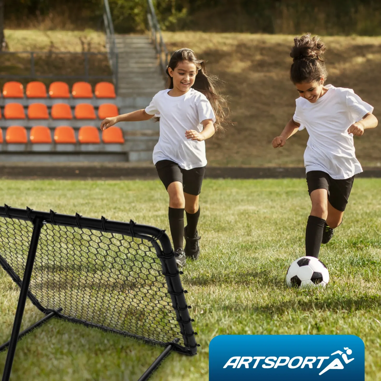 Fußball Rebounder 100 x 100 cm Power Pass