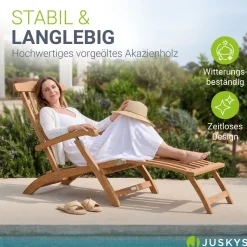 Gartenliege klappbar Evia