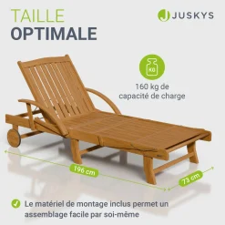 Gartenliege klappbar SunScape