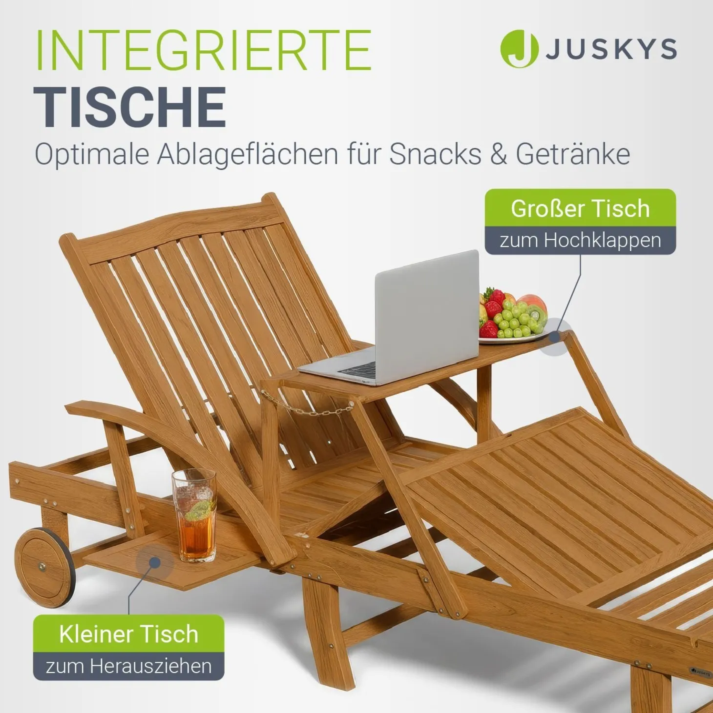 Gartenliege klappbar SunScape