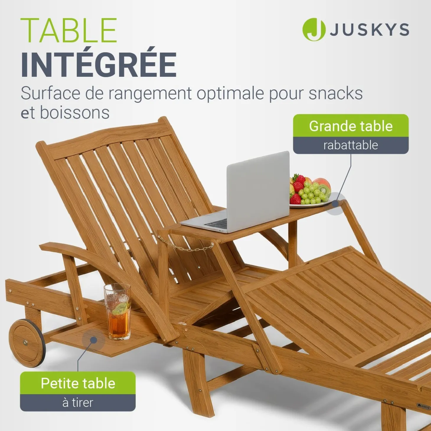 Gartenliege klappbar SunScape