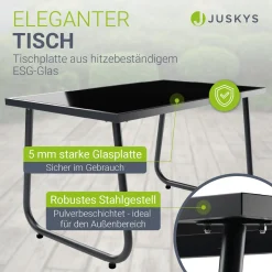 Gartenmöbelset Genua 4-teilig