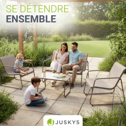 Gartenmöbelset Genua 4-teilig