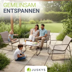 Gartenmöbelset Genua 4-teilig