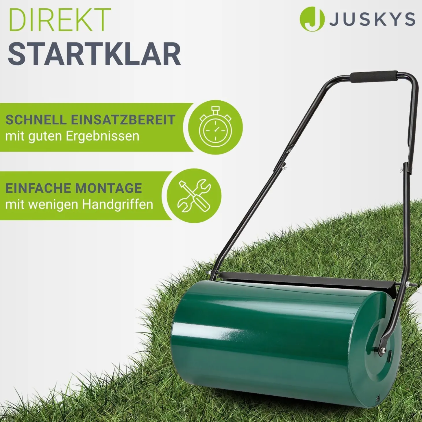 Garten Rasenwalze Fritz aus Metall