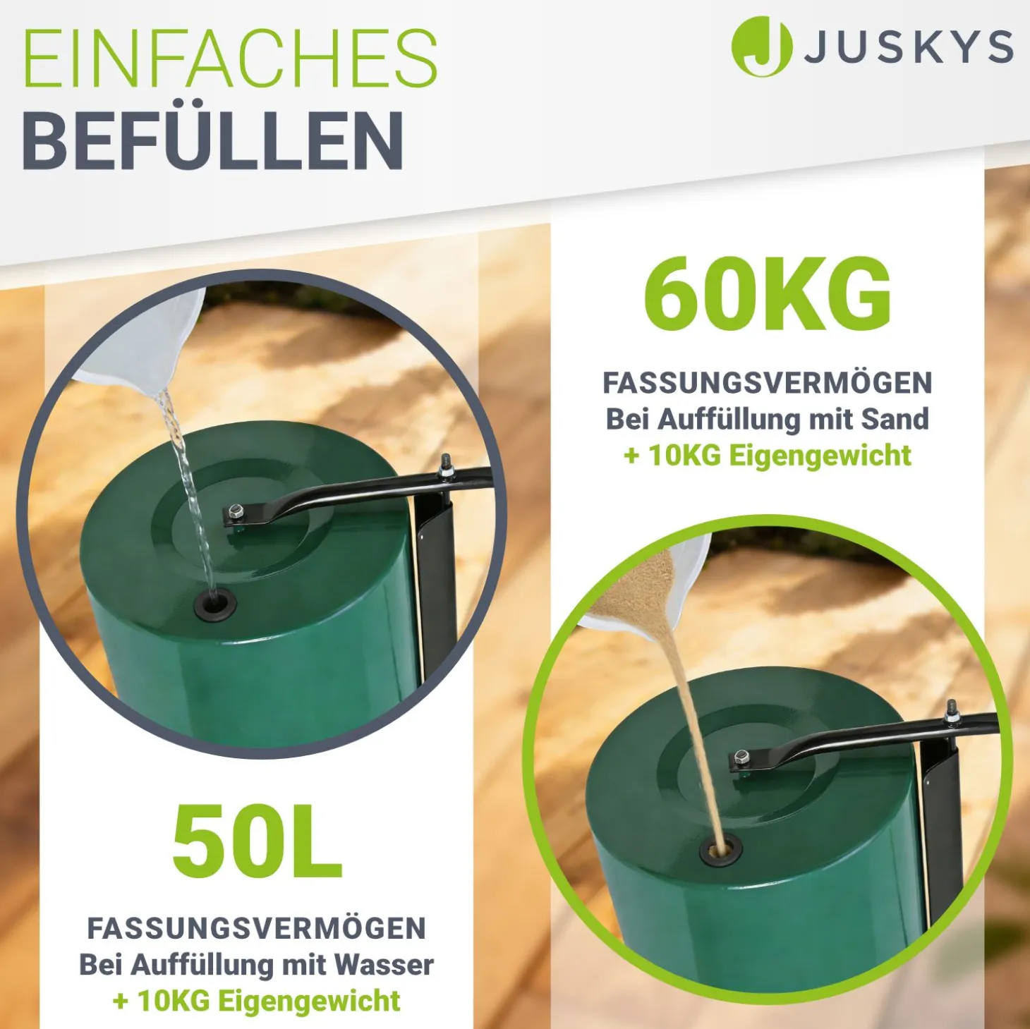 Garten Rasenwalze Fritz aus Metall
