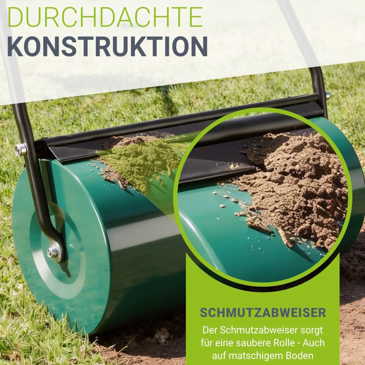 Garten Rasenwalze Fritz aus Metall