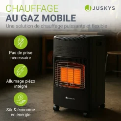Gasheizer für Innenräume