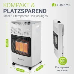 Gasheizer für Innenräume