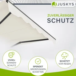 Gelenkarmmarkise mit Kurbel