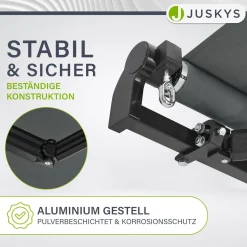 Gelenkarmmarkise mit Kurbel