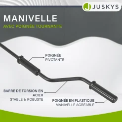 Gelenkarmmarkise mit Kurbel
