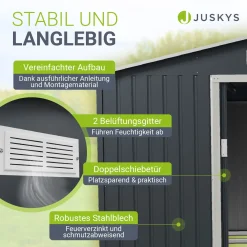 Gerätehaus Metall