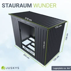 Gerätehaus Metall