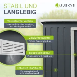 Gerätehaus Metall