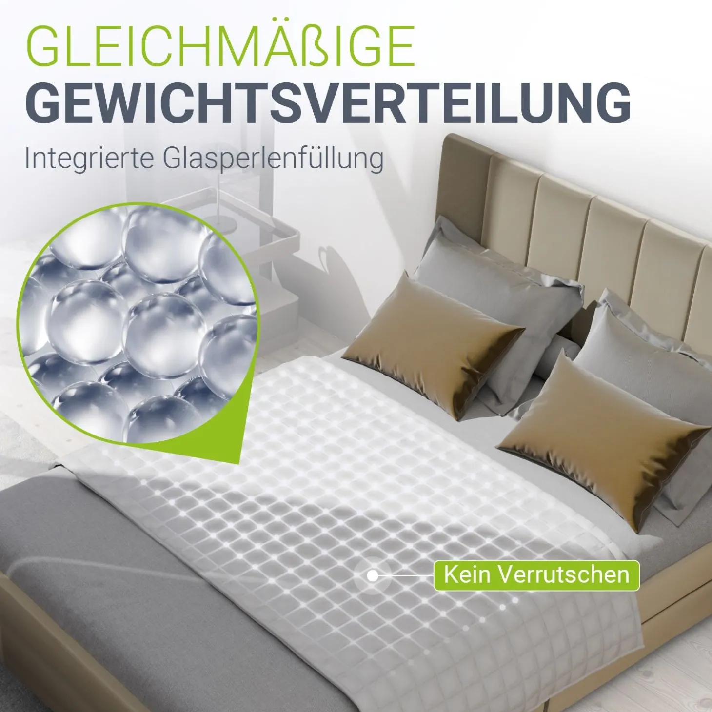 Gewichtsdecke 135x200 cm