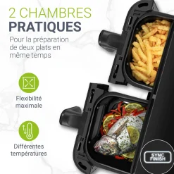 Heißluftfritteuse 9 L