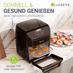 Heißluftfritteuse 12L mit 10 Programmen