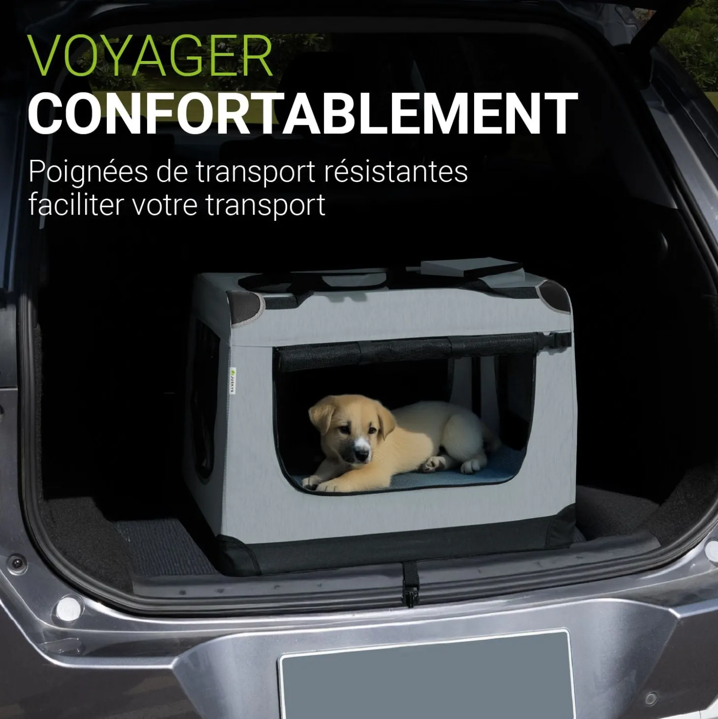 Hundebox Auto faltbar Lassie