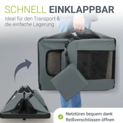 Hundebox Auto faltbar Lassie