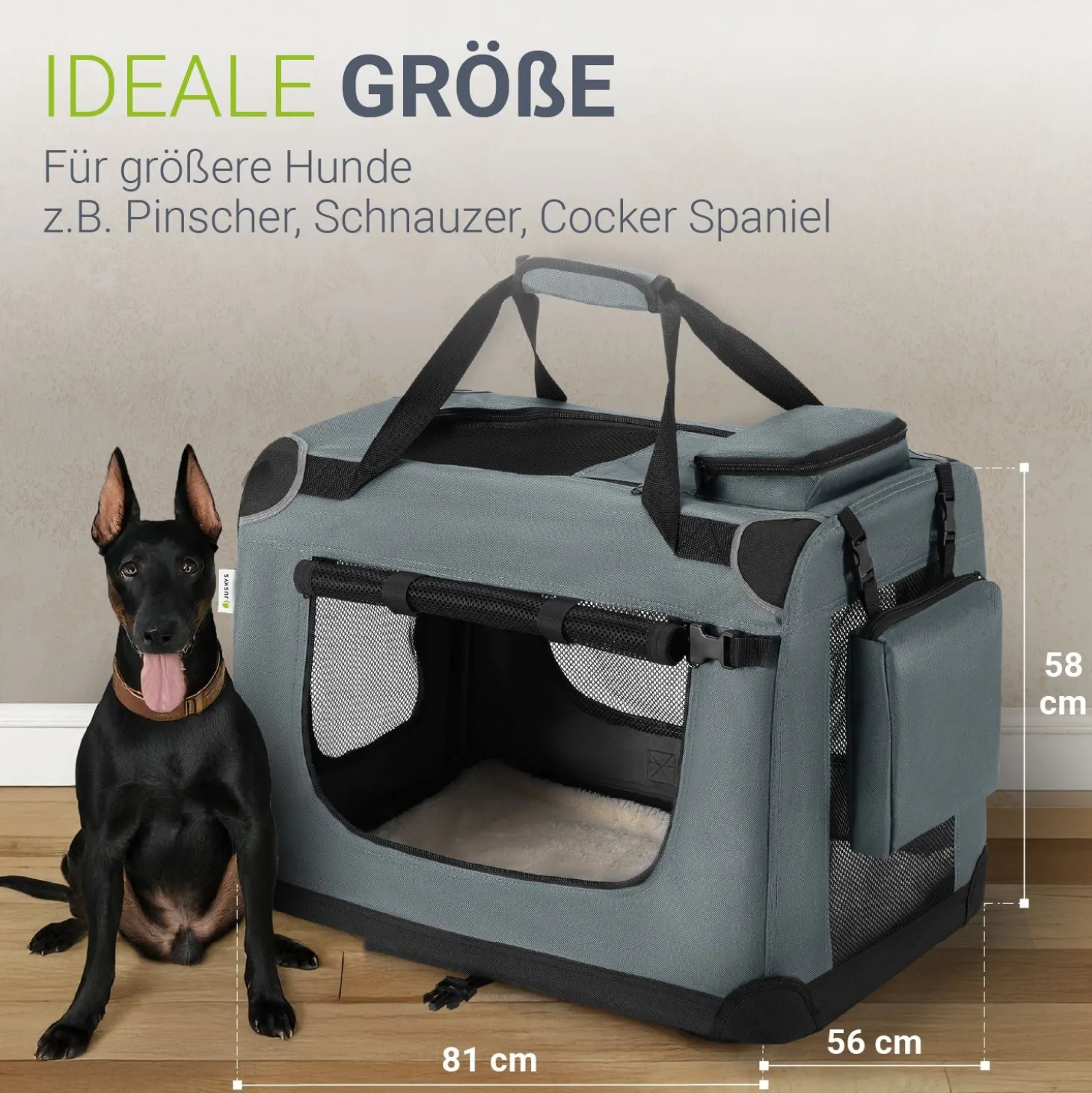 Hundebox Auto faltbar Lassie