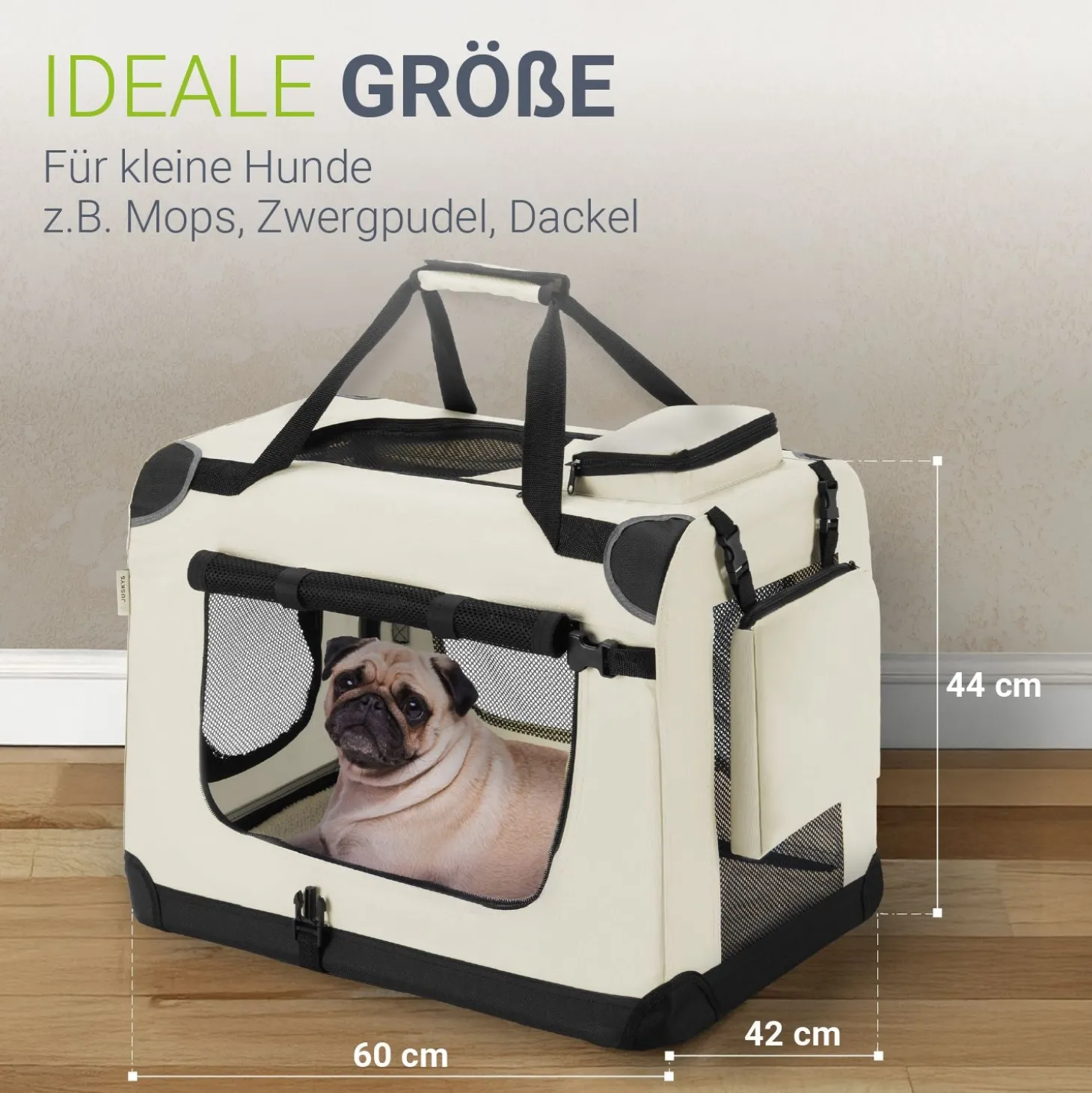 Hundebox Auto faltbar Lassie